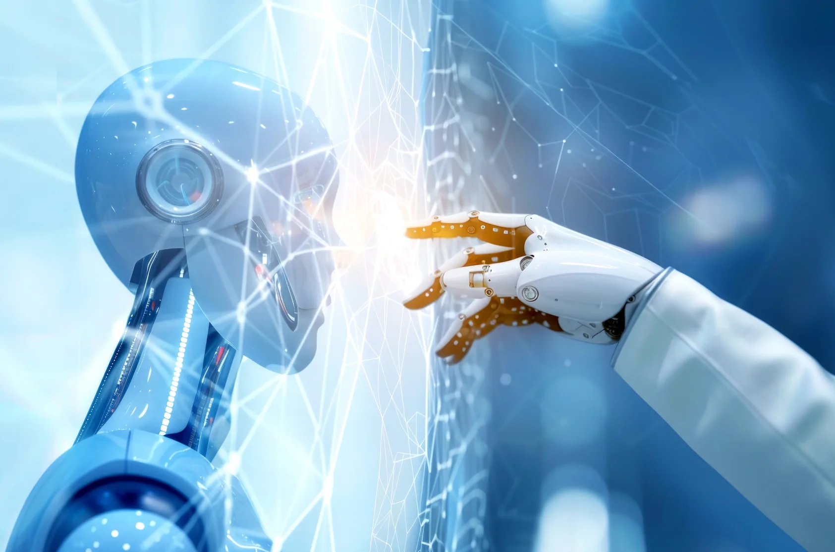 Artificial intelligence and digital technology interface